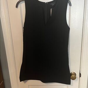 Ann Taylor Elegant Black Sleeveless Top